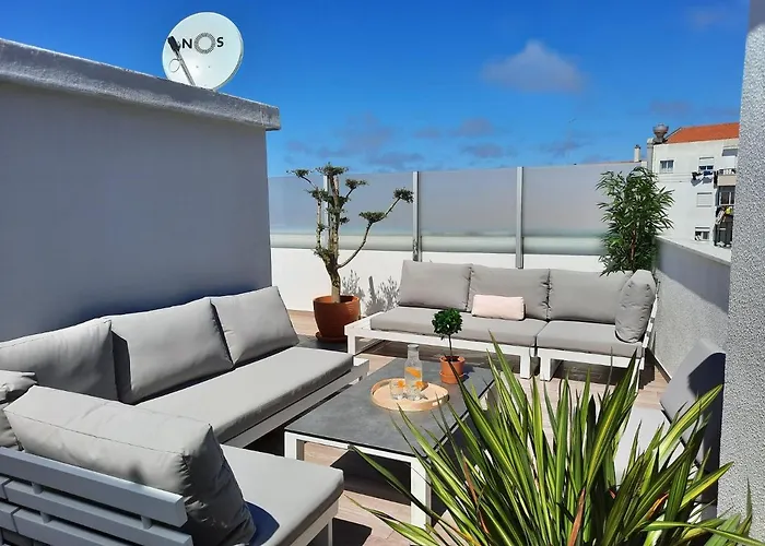 Sitius 5b - New Seaview With Rooftop Terrace In Historical Centre Sitio Da Nazaré